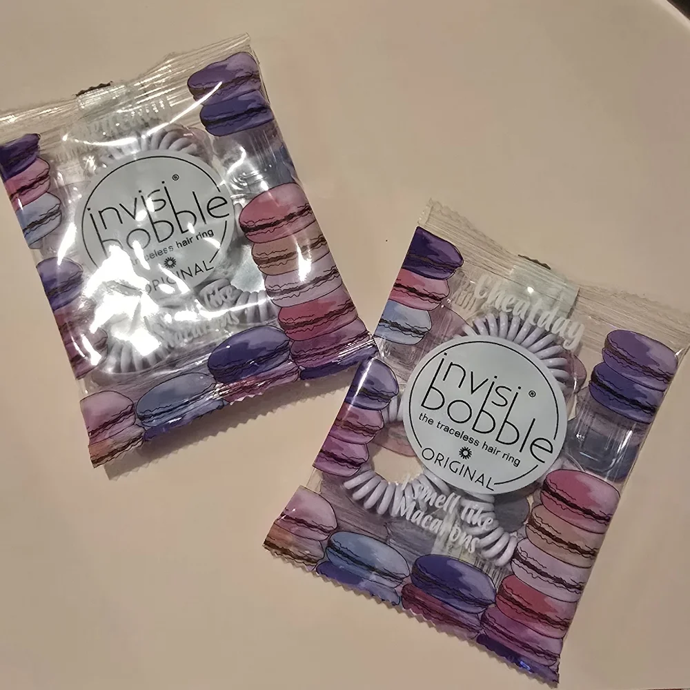 Macaron Scented Lavender Hair Ties